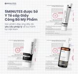  Combo 3 bước Sạch Sáng Khỏe gồm Sữa rửa mặt & Serum & Kem dưỡng cho nam giới 5MINUTES 