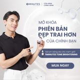  Serum cho nam giới Sáng da Cấp ẩm Phục hồi 3 trong 1 5MINUTES Tone Brightening 50ML 