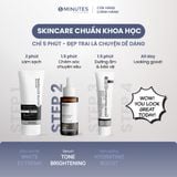  Serum cho nam giới Sáng da Cấp ẩm Phục hồi 3 trong 1 5MINUTES Tone Brightening 50ML 