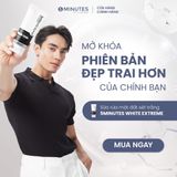  Sữa rửa mặt cho nam giới sáng da sạch sâu 5MINUTES White Extreme - 100g 
