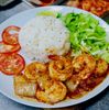 Cơm Tôm Sốt Bơ Tỏi