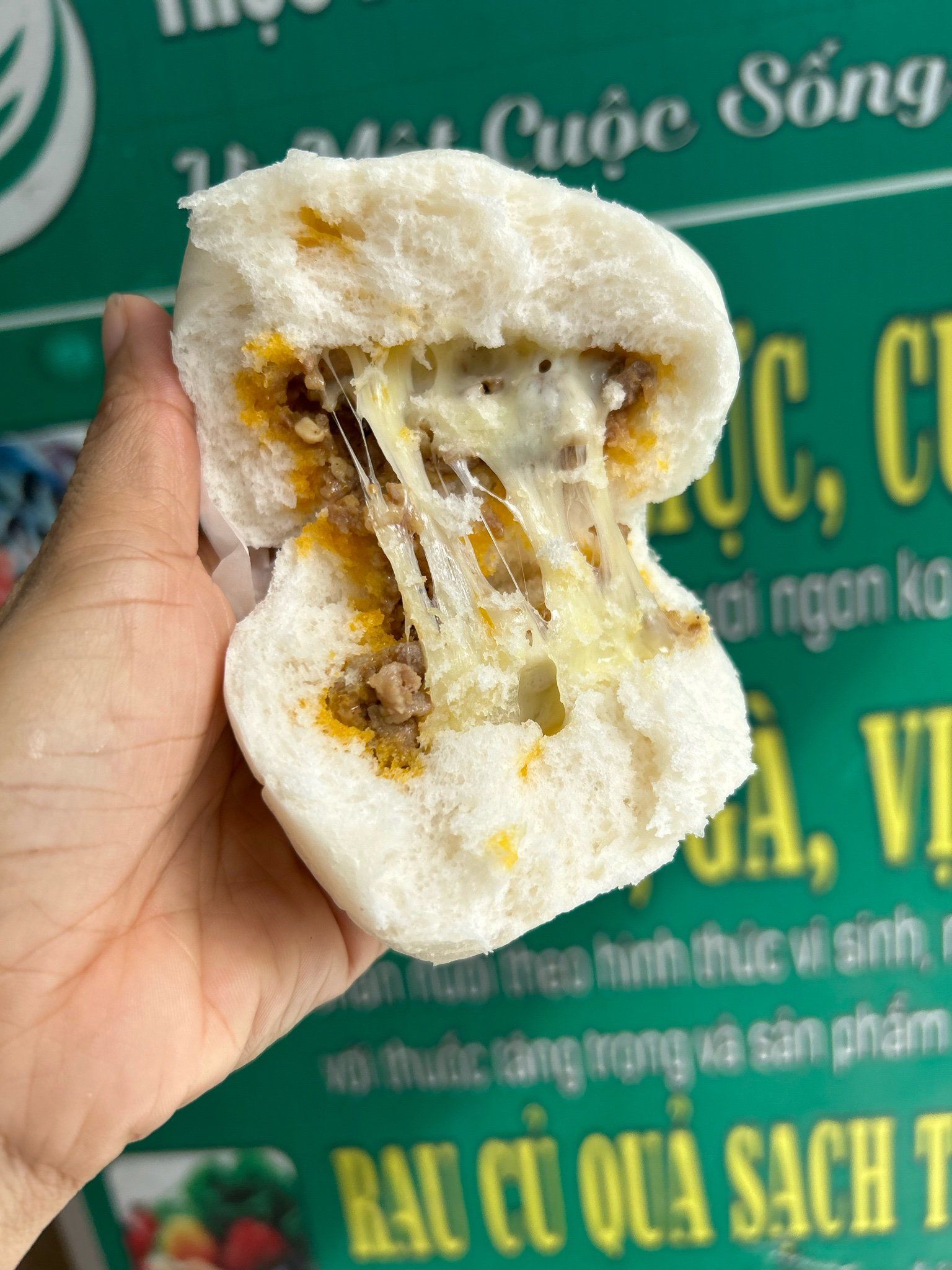 Bánh Bao Bò Phomai (3 Cái)