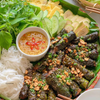 Lụi bò lá lốt kèm mắm nêm 500gr
