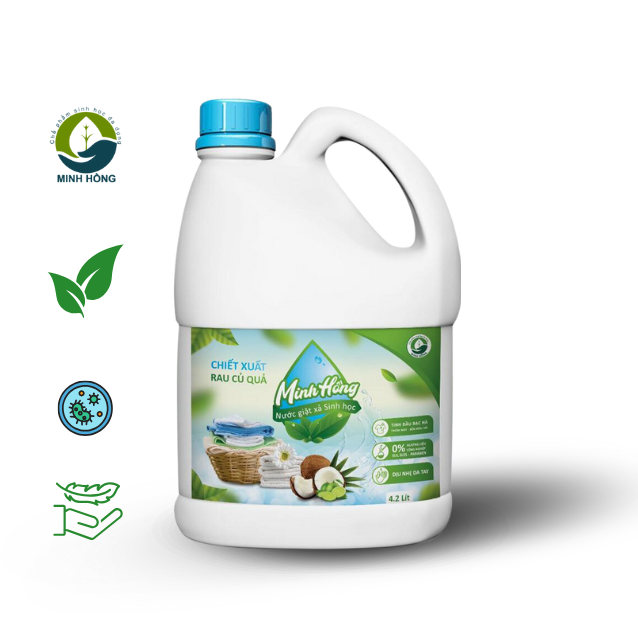 Nước Tẩy Rửa Sinh Học Minh Hồng 4.2l