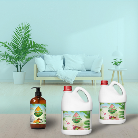 nước lau sàn Minh Hồng Tặng Nước rửa chén 