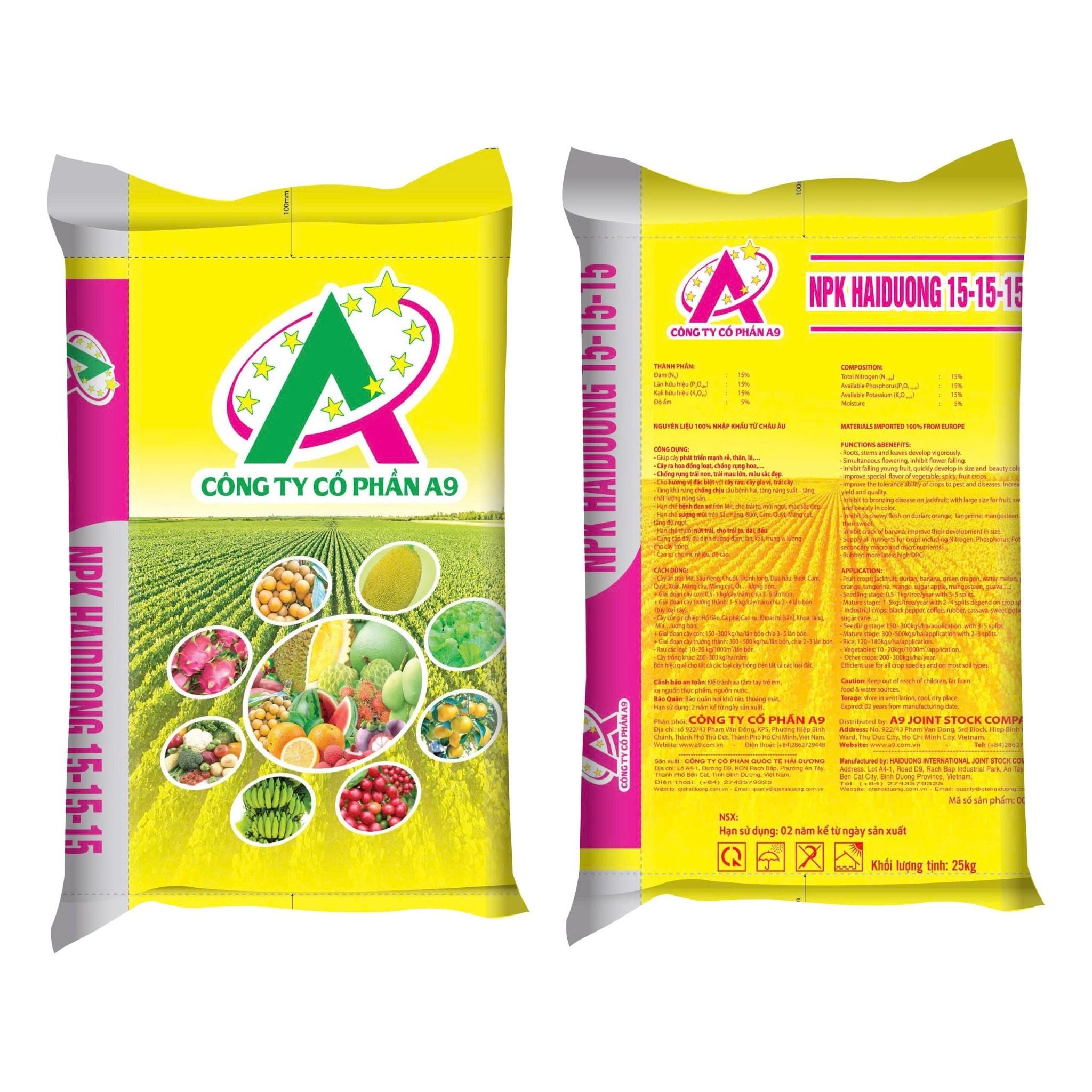  NPK HaiDuong 15-15-15 