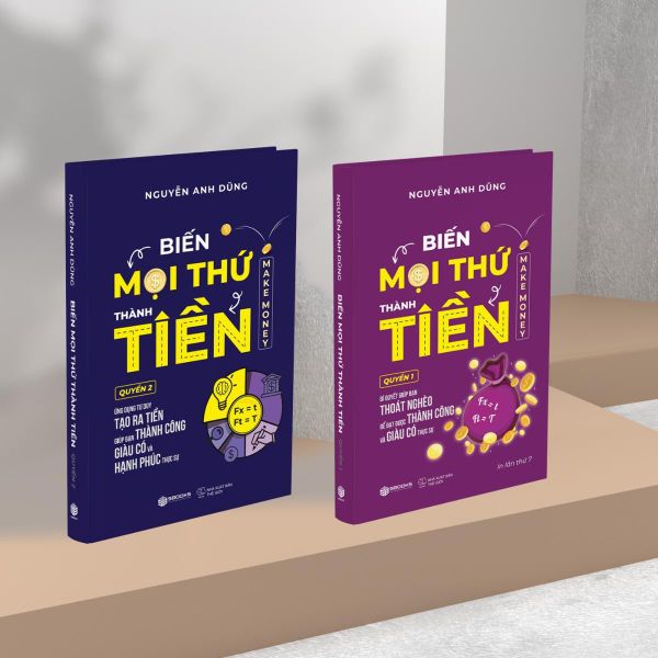 Sách biến mọi thứ thành tiền