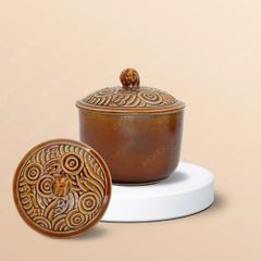 Bộ 03 hũ mứt vân sóng