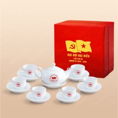 Quà tặng Đại hội Đảng - Bộ ấm trà Minh Nguyệt