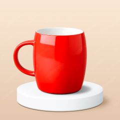 Ly sứ trứng đại in logo