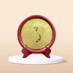 Quà tặng Quân đội - Đĩa trưng bày Trống Đồng D23