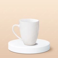 Ly bầu quai tim in logo quà tặng