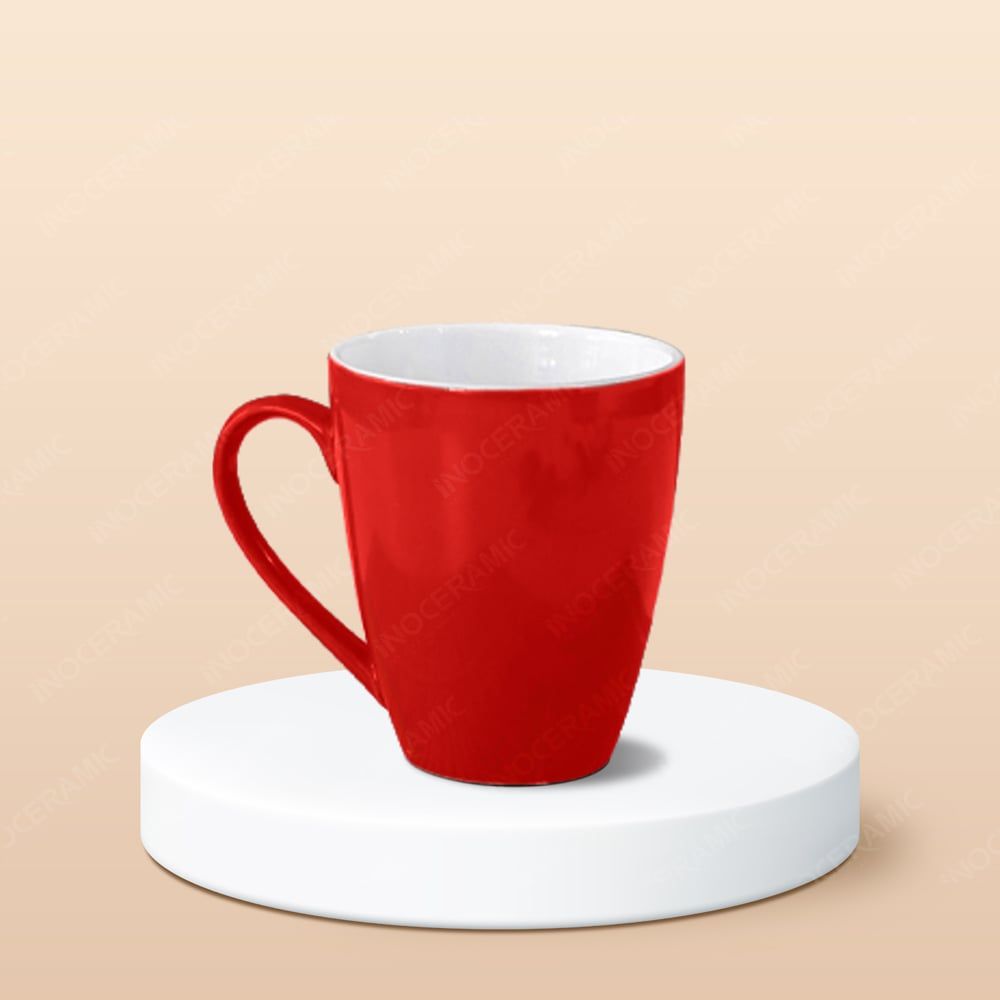 Ly bầu quai tim in logo quà tặng