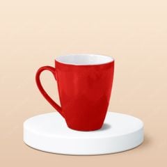 Ly bầu quai tim in logo quà tặng