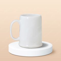 Cốc bia sứ quai tai in logo thương hiệu