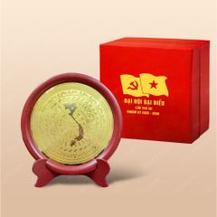 Quà tặng Đại hội Đảng - Đĩa lưu niệm Trống Đồng Việt Nam D23