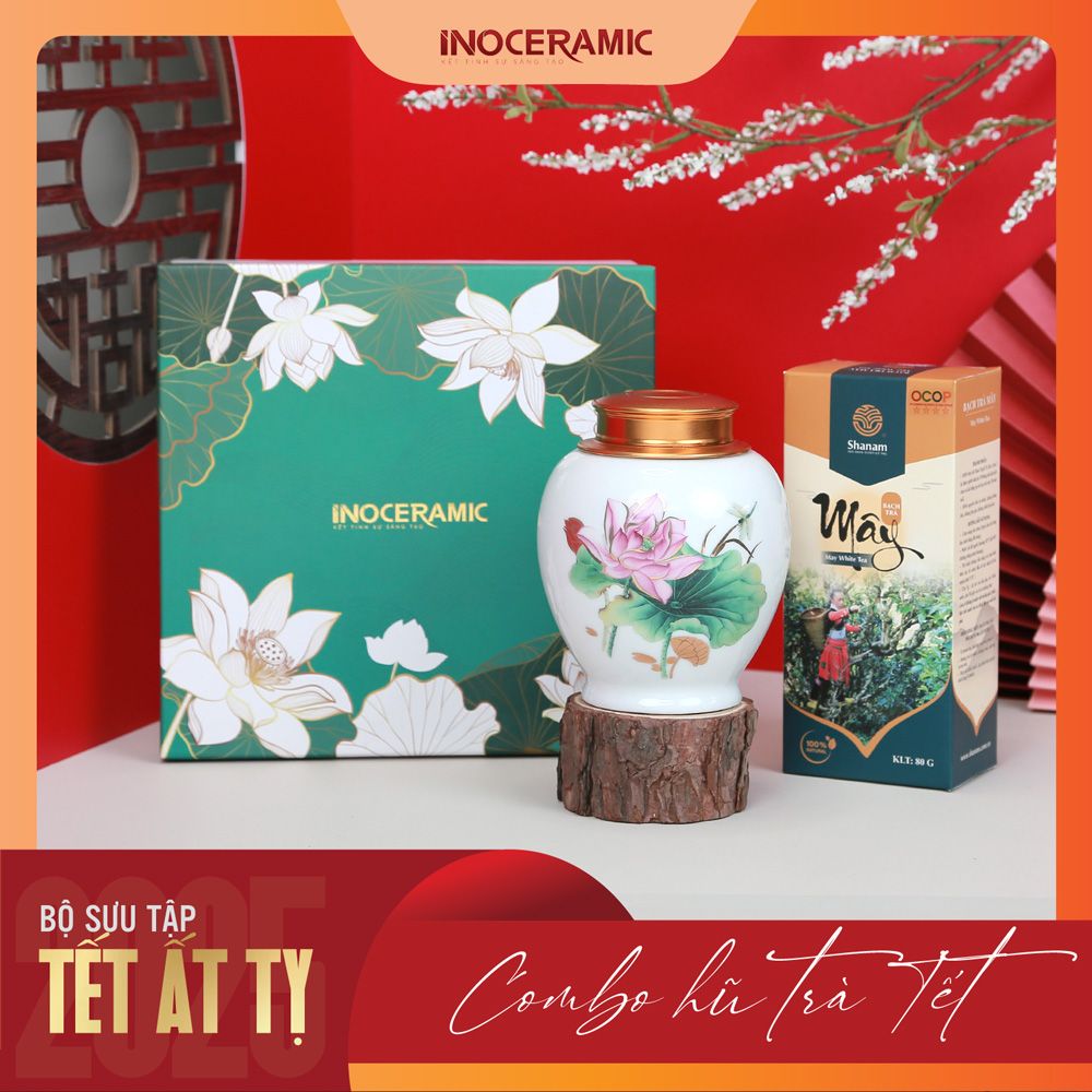 Giftset Sức xuân INO027 - Thiền trà nhất vị