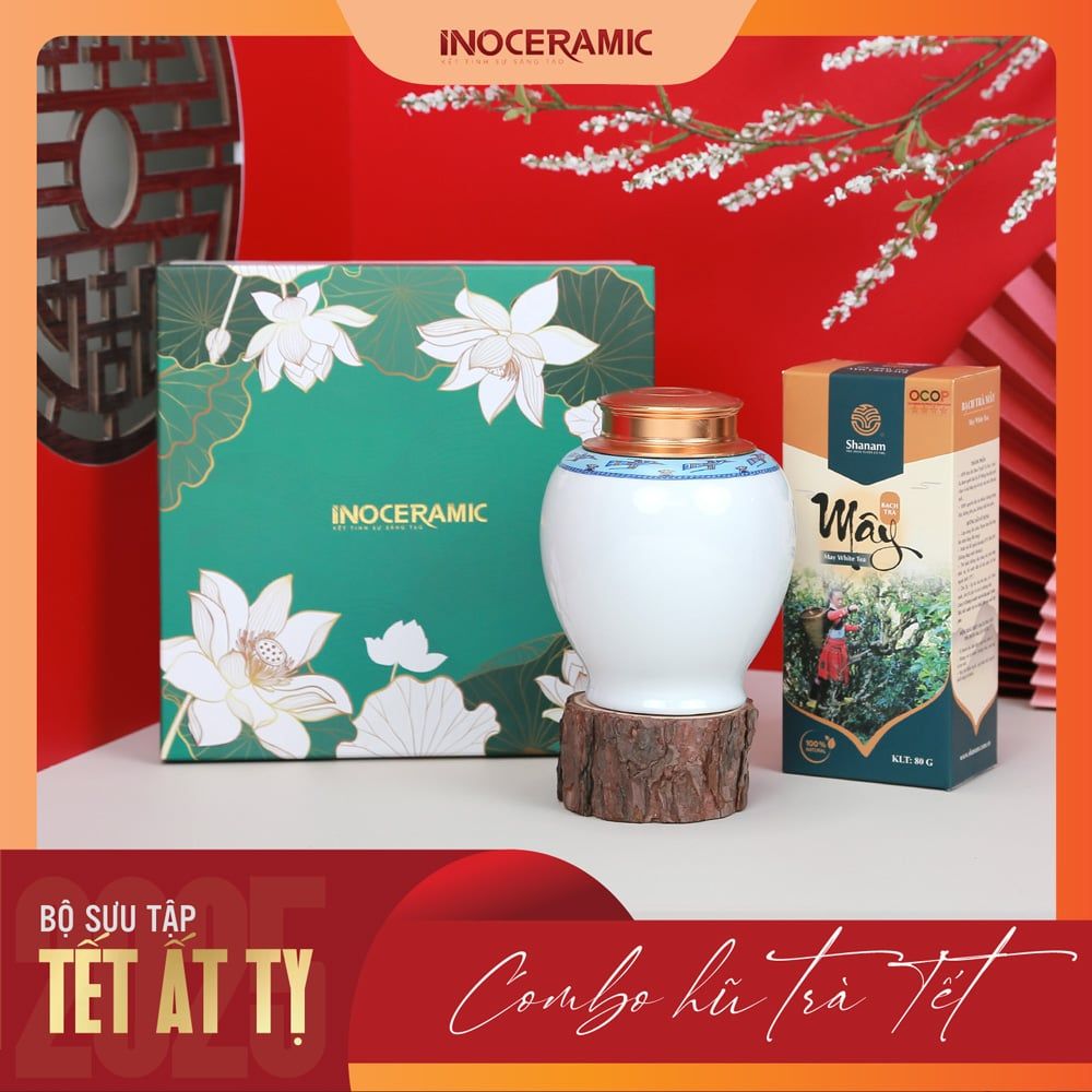 Giftset Sức xuân INO027 - Thiền trà nhất vị