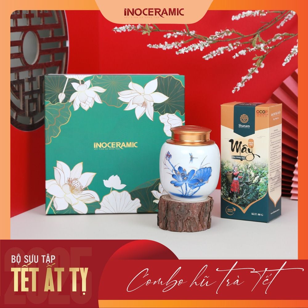 Giftset Sức xuân INO027 - Thiền trà nhất vị