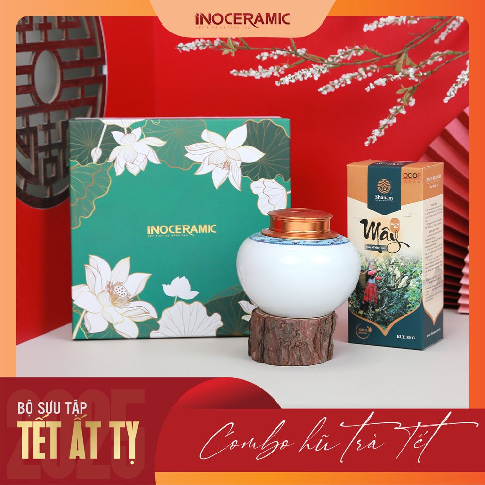 Giftset Sức xuân INO027 - Thiền trà nhất vị