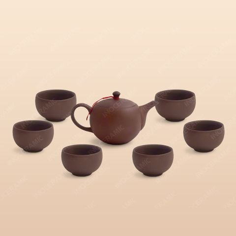 Bộ ấm trà An Thổ Túc trăng tròn