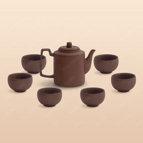 Bộ ấm trà An Thổ Túc dáng ấm tích