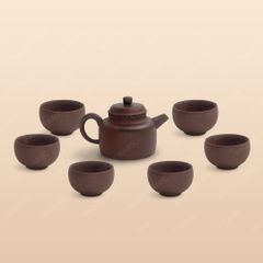 Bộ ấm trà An Thổ Túc dáng nồi đất