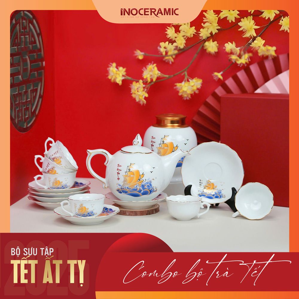 Giftset Khai xuân INO018 - Thuận buồm xuôi gió
