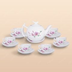 Bộ ấm trà Bưởi cành hoa đào