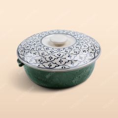 Âu cơm - Bộ bàn ăn men xanh Hoa bèo