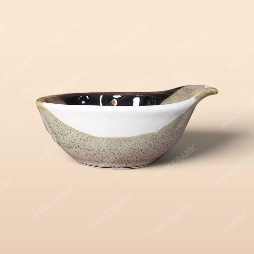 Gia vị chuôi - Bộ bàn ăn men ba màu