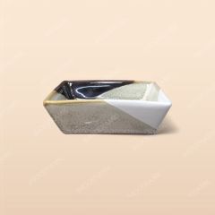 Gia vị vuông thẳng - Bộ bàn ăn men ba màu