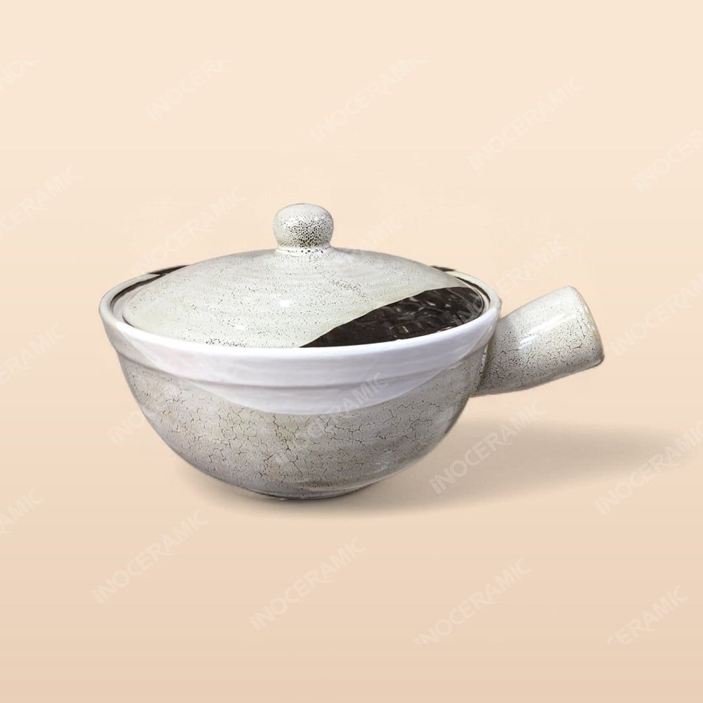 Âu có tai - Bộ bàn ăn men ba màu