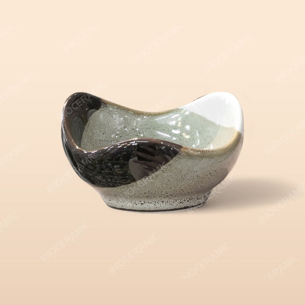 Gia vị tam giác - Bộ bàn ăn men ba màu