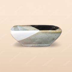 Gia vị vuông ảo - Bộ bàn ăn men ba màu