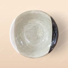 Đĩa sâu lòng - Bộ bàn ăn men ba màu