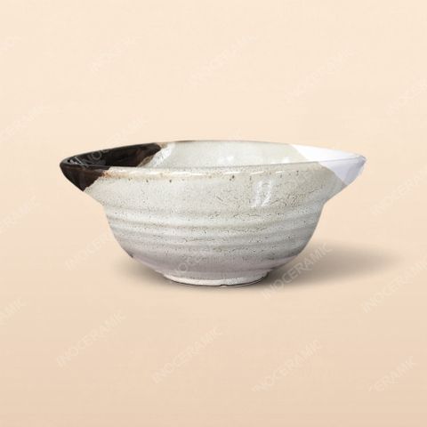 Bát cơm yêu - Bộ bàn ăn men ba màu