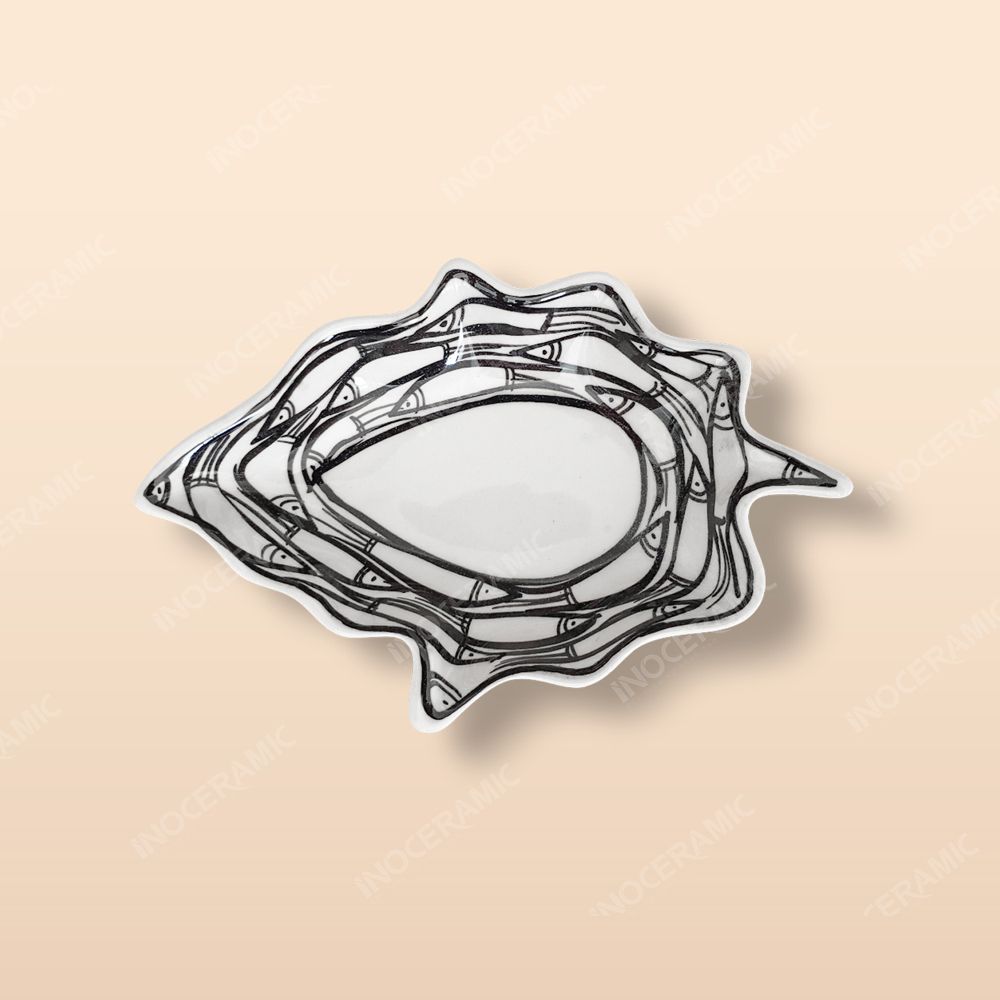 Gia vị lá - Bộ bàn ăn Vẽ cá đàn