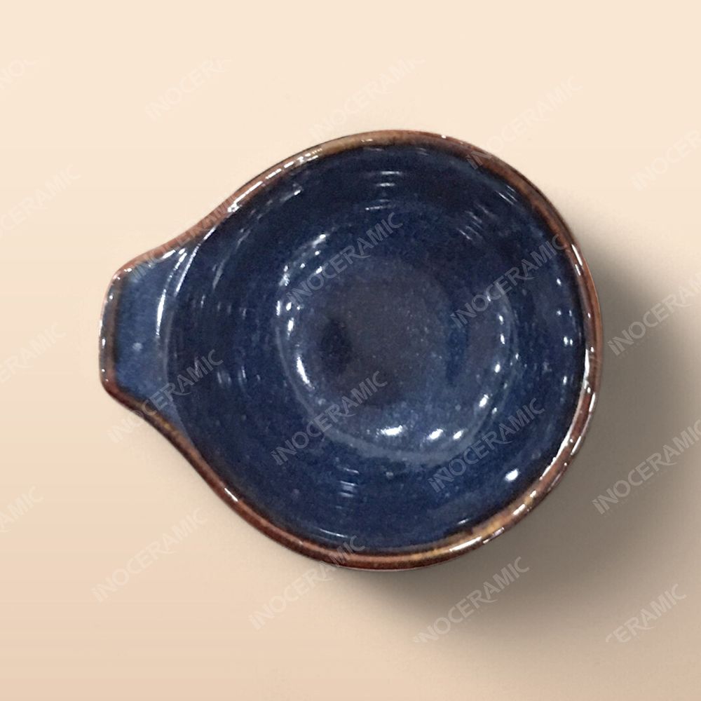 Gia vị chuôi - Bộ bàn ăn men xanh hoả biến