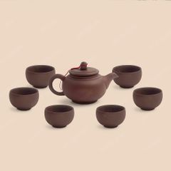 Bộ ấm trà An Thổ Túc thổ hoa