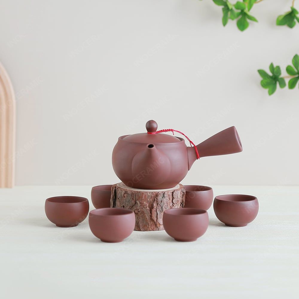 Bộ ấm trà An Thổ Túc tay ngang