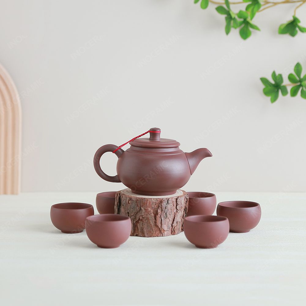 Bộ ấm trà An Thổ Túc thổ hoa
