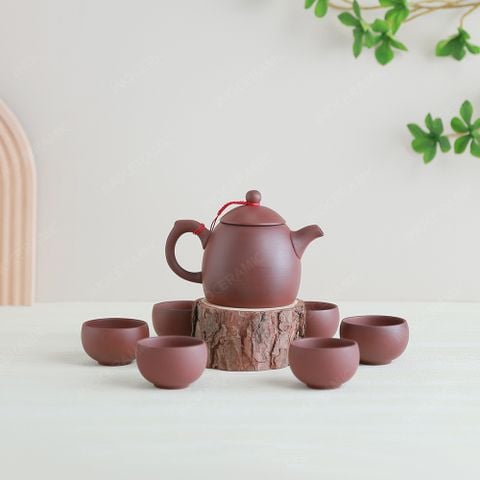 Bộ ấm trà An Thổ Túc dáng quả chuông