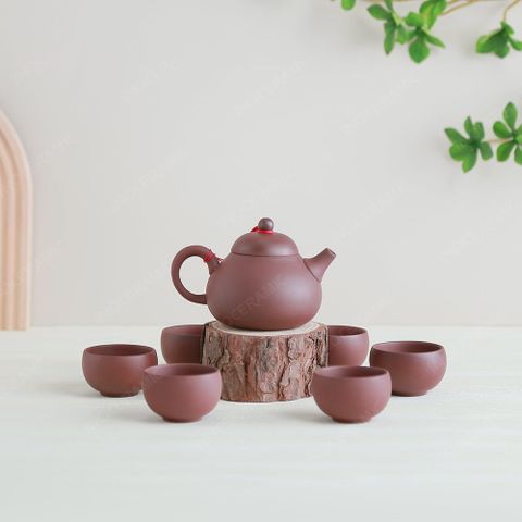 Bộ trà An Thổ Túc dáng quả bí