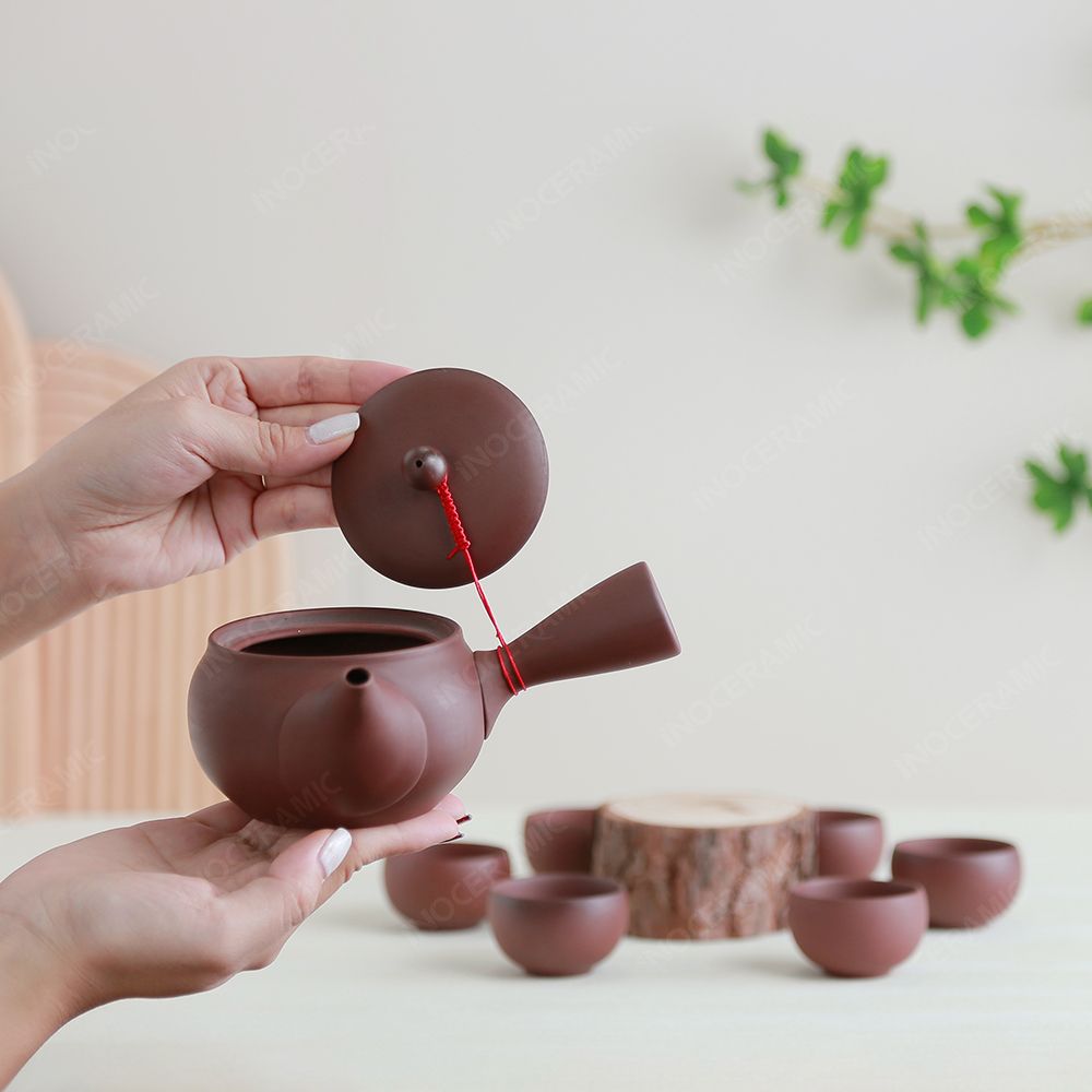Bộ ấm trà An Thổ Túc tay ngang