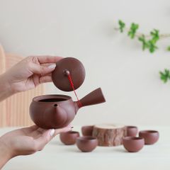 Bộ ấm trà An Thổ Túc tay ngang