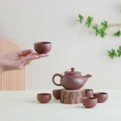 Bộ ấm trà An Thổ Túc thổ hoa