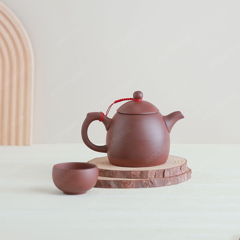 Bộ ấm trà An Thổ Túc dáng quả chuông