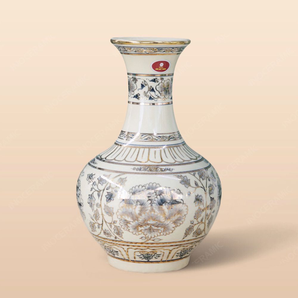 Tỏi bình vẽ vàng