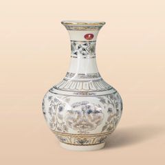 Tỏi bình vẽ vàng